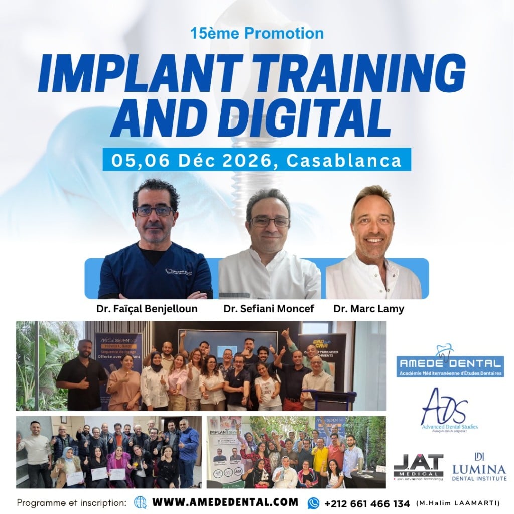 Affiche officielle — Implant Training and Digital