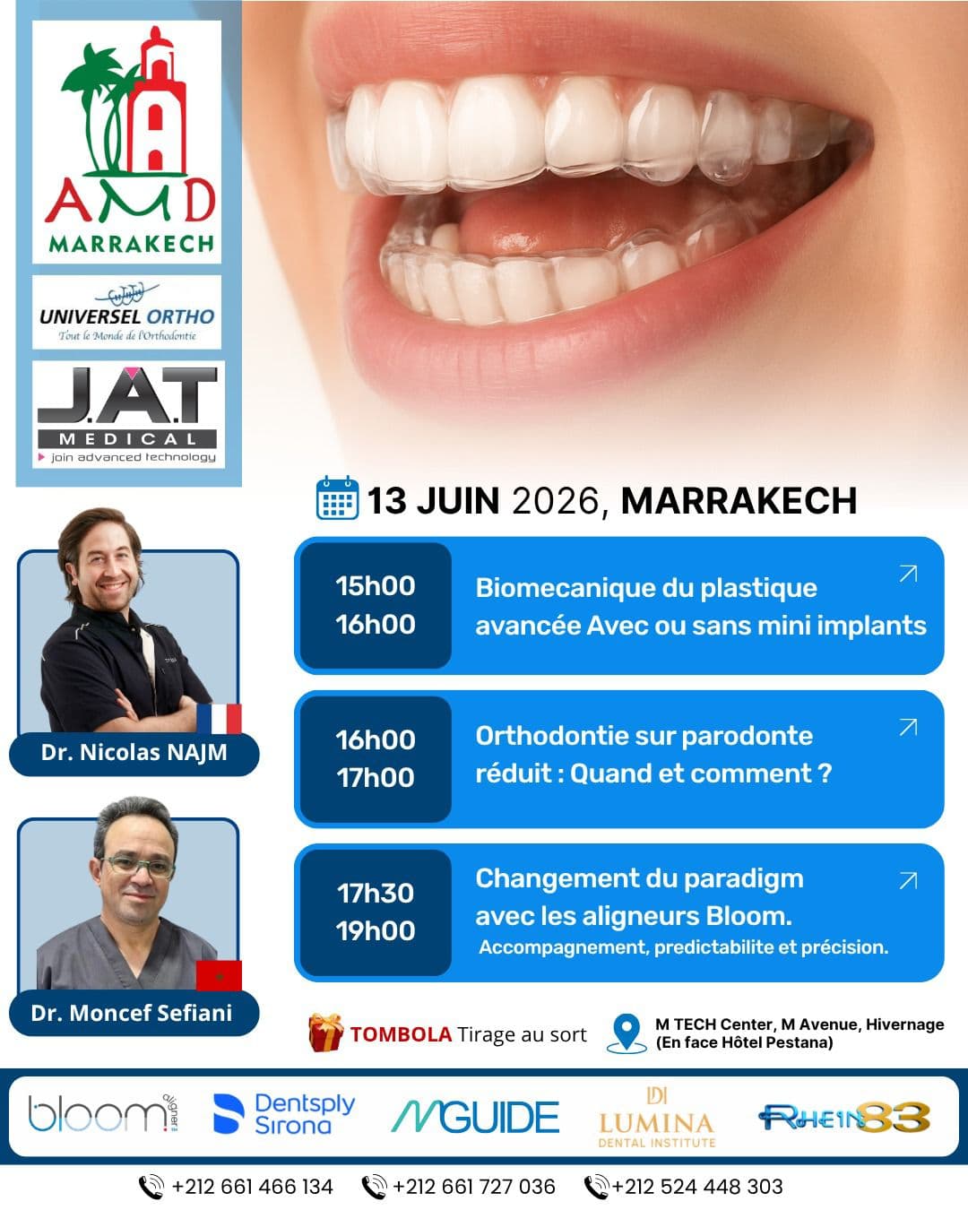 Affiche — Orthodontie & aligneurs — Marrakech